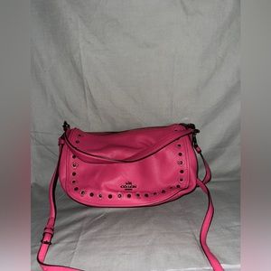 Coach Chelsea pink crossbody